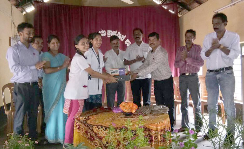 ಆಳ್ವಾಸ್: ವಿದ್ಯಾರ್ಥಿಗಳಿಂದ ಧ್ವನಿವರ್ಧಕ ಕೊಡುಗೆ